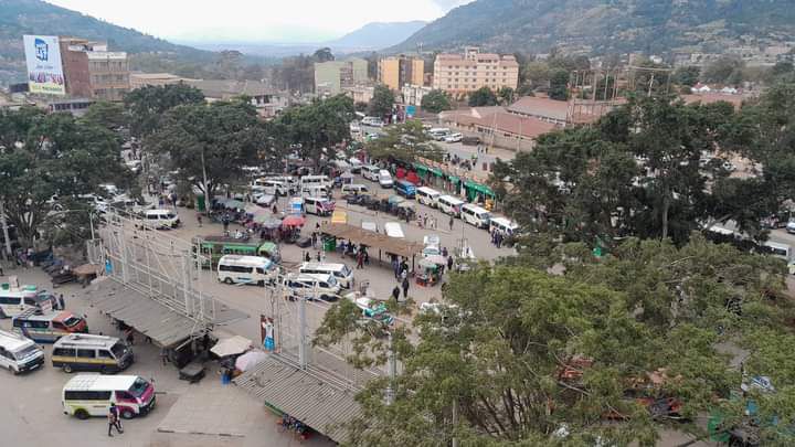 Group ‘Collecting Levy At Machakos Bus Park’