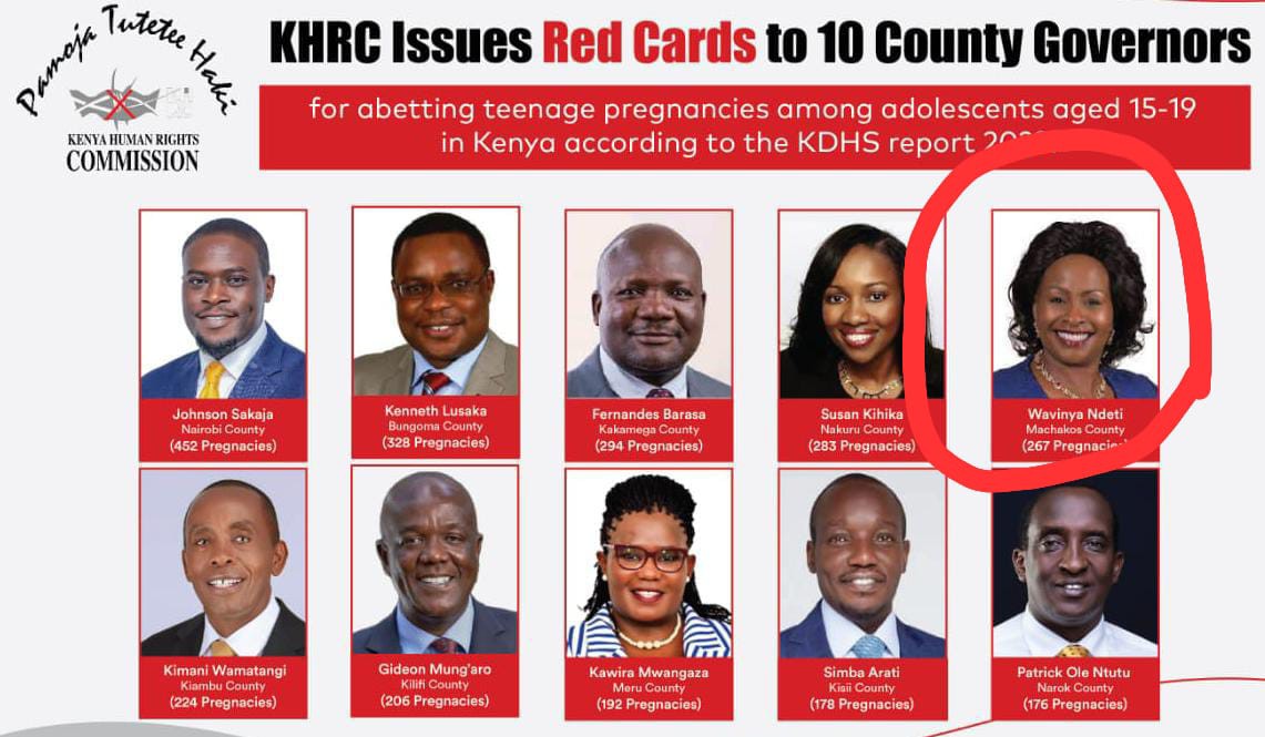 Ndeti Silent As Teenage Pregnancies Spike