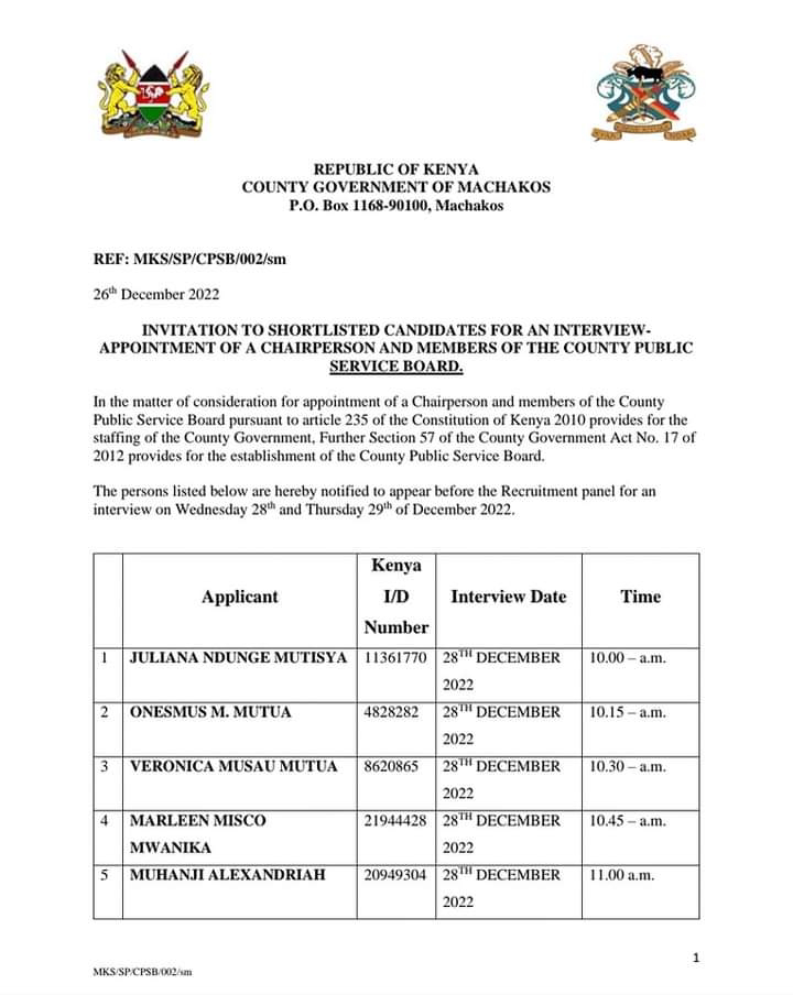 19 shortlisted for CPSB jobs