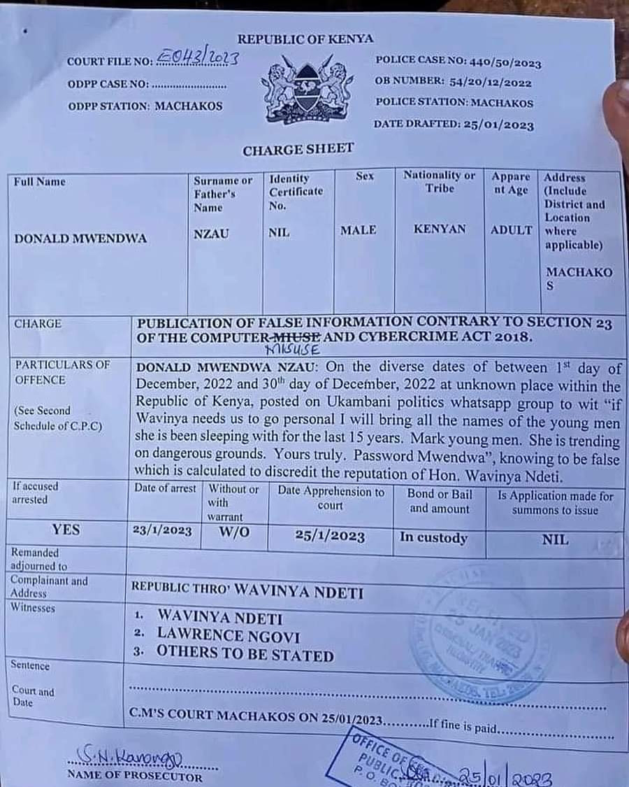 Bombshell charge for activist in tiff with Governor Ndeti