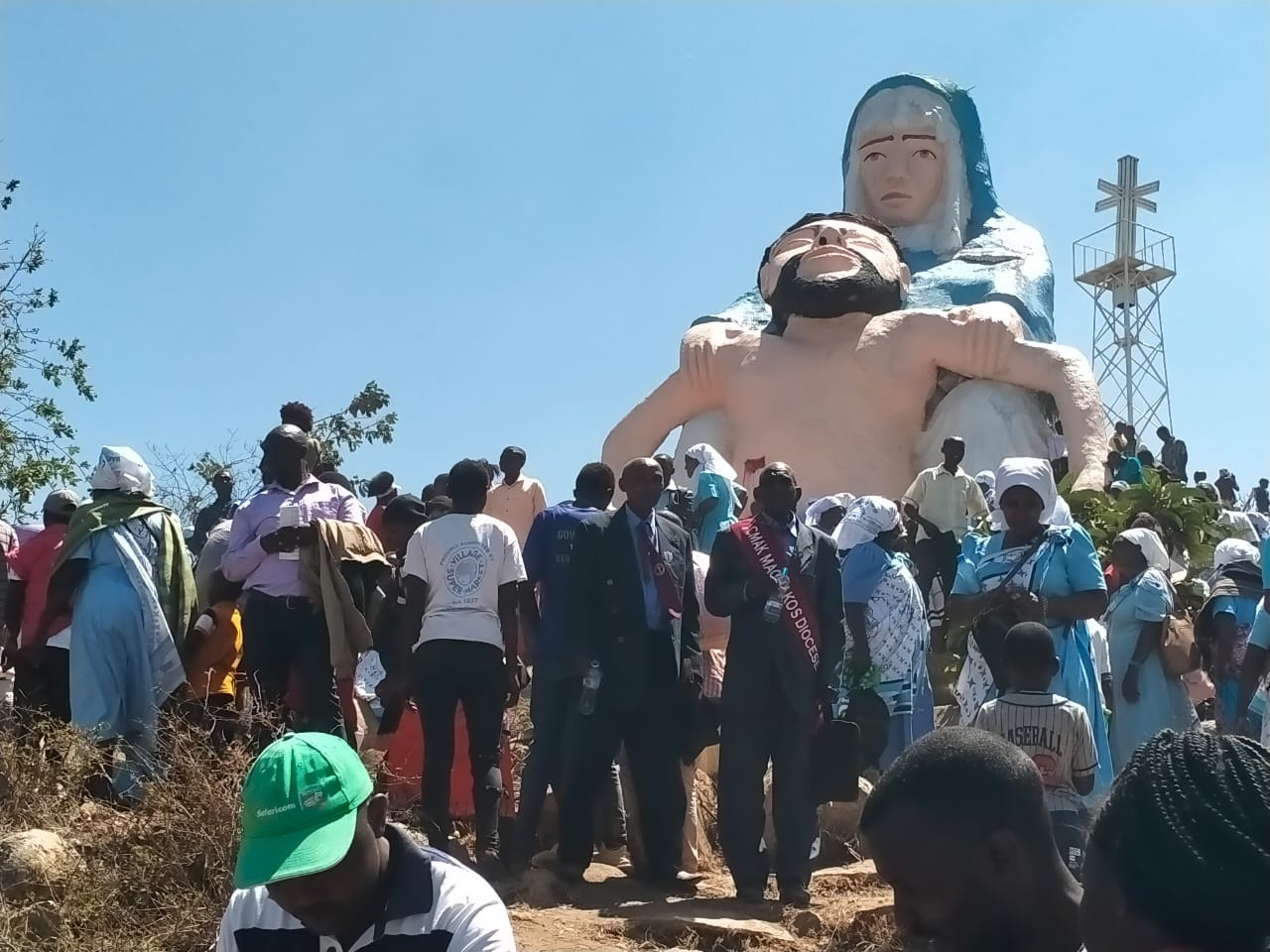 Catholics in pilgrimage seek divine intervention