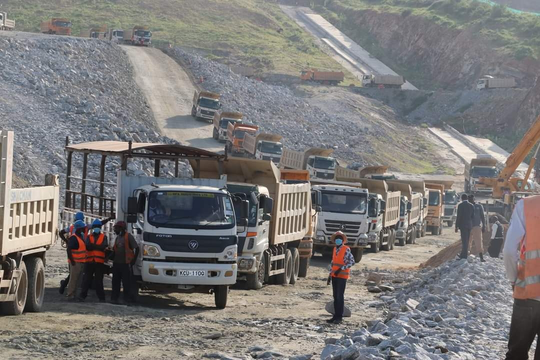 Theft of materials threatens construction of Thwake Dam