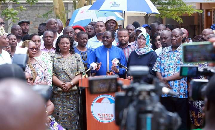 Kalonzo: Wiper to support Azimio rallies