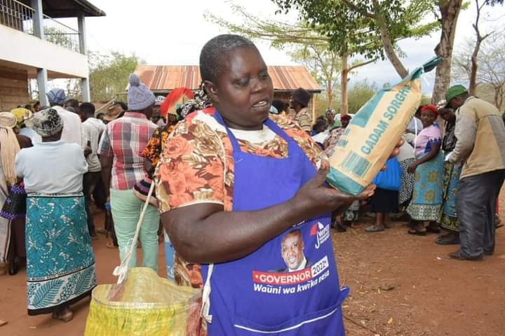 Seed donations for needy farmers