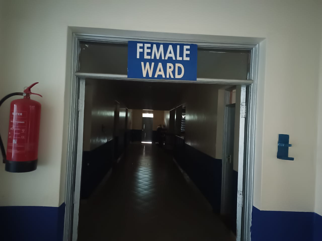 Inside Kangundo Hospital today…
