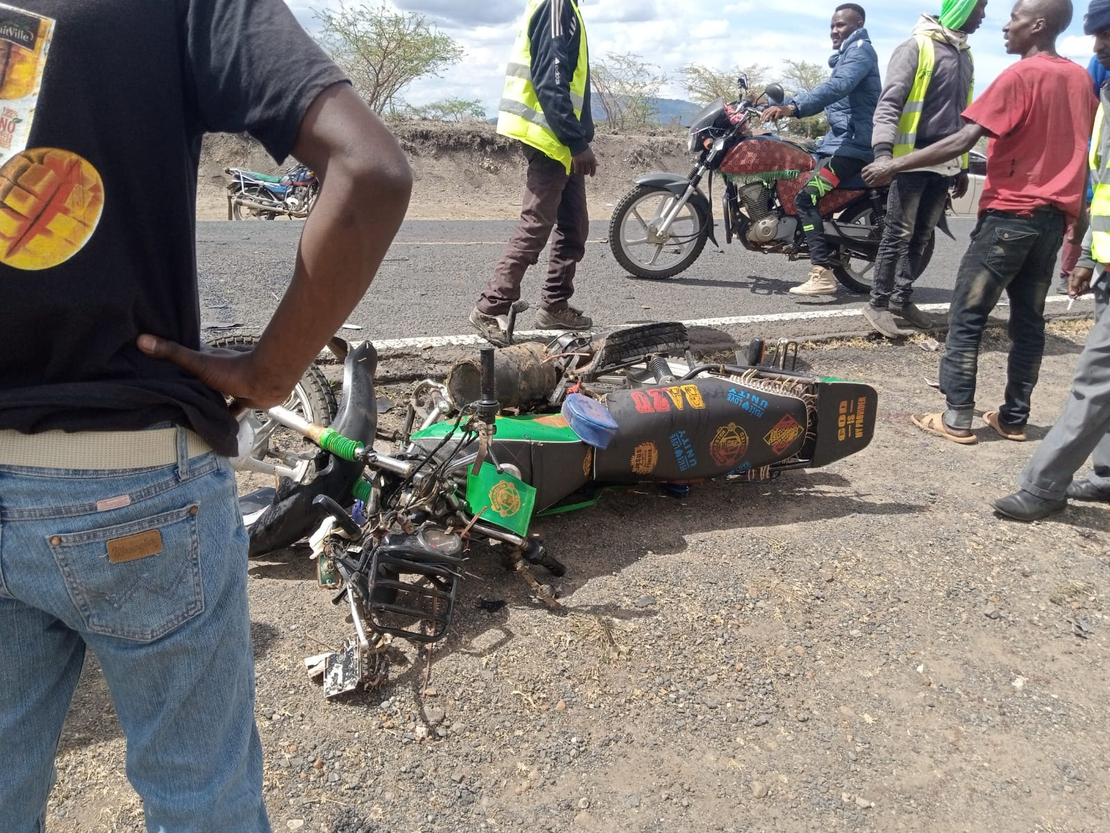Pillion bike crash kills three