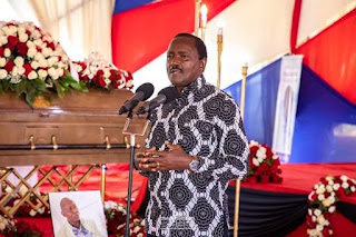 Kalonzo says land dealer was Killed