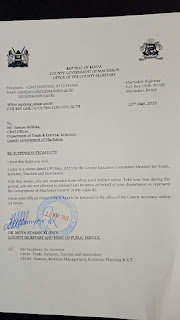 Chief Officer ousted