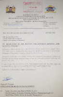 Wavinya's 405 Revenue Clerks left jobless