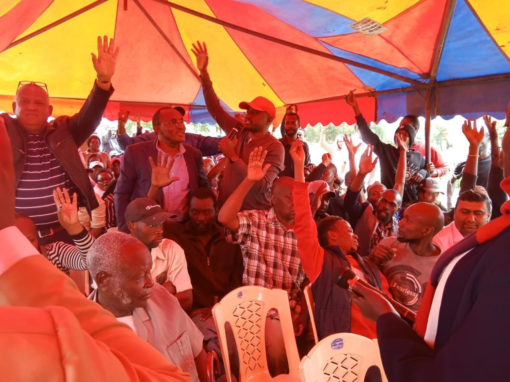 Protest as Cement Firm Sets Up Within Residences