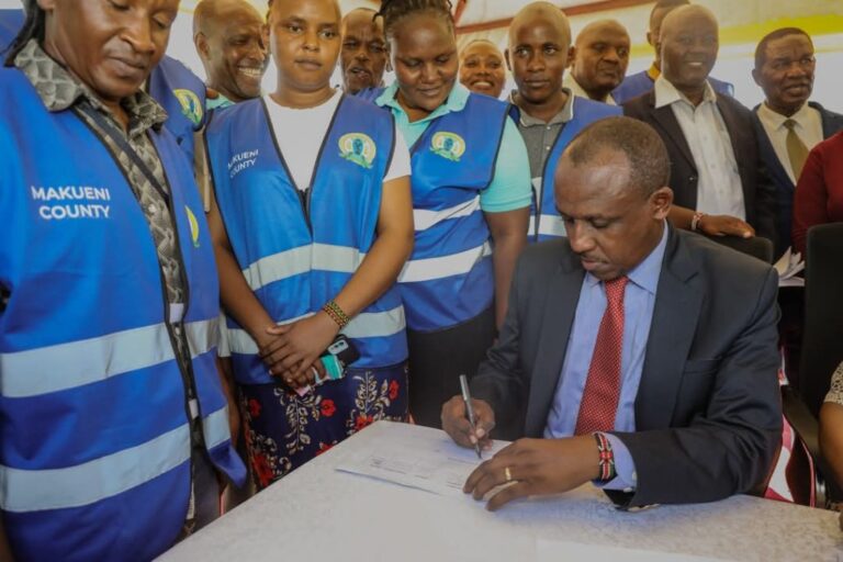 Mutula Signs Off Ward Projects in Grand Show