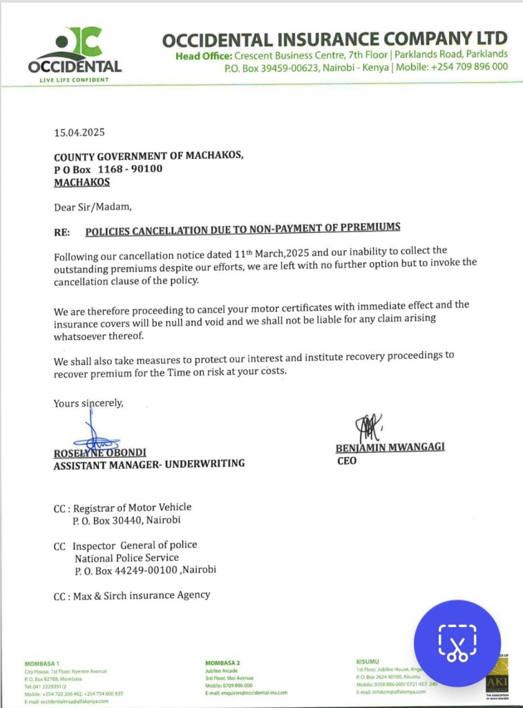 More Turmoil&nbsp; for Wavinya Government