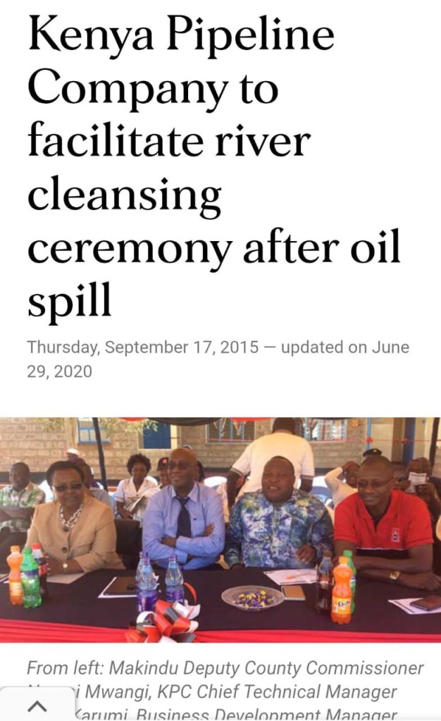 Thange Oil Spill: A Detailed Case of Impunity and Human Rights Abuse