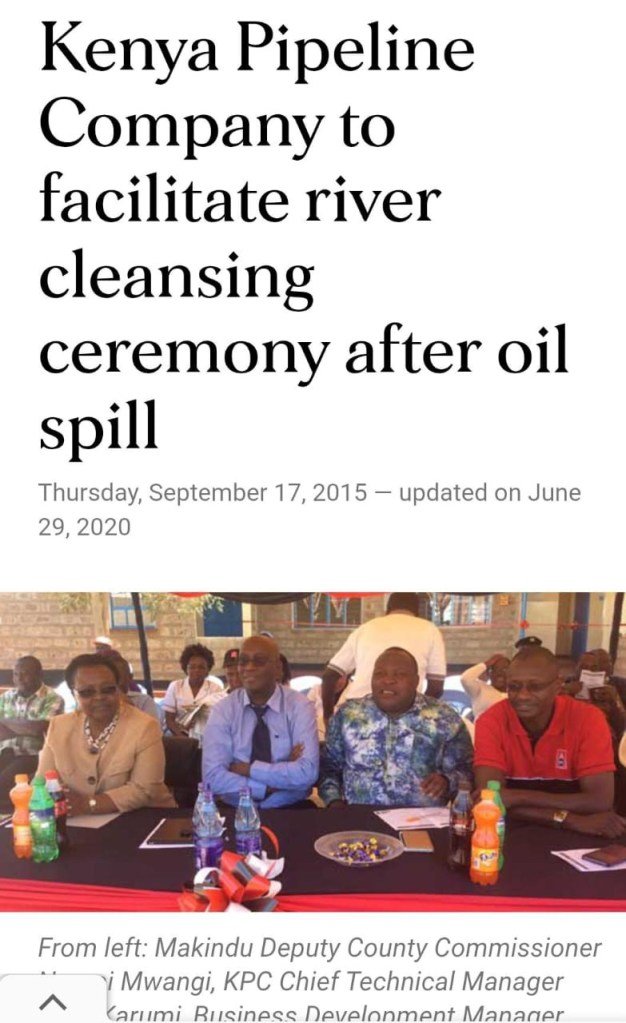 Thange Oil Spill: A Detailed Case of Impunity and Human Rights Abuse